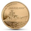 Moneta 2 zł Polskie okręty - Niszczyciel rakietowy „Warszawa”