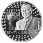 10 zł Ag Stefan Banach 