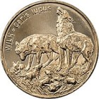 2 zł Wilk - Canis lupus
