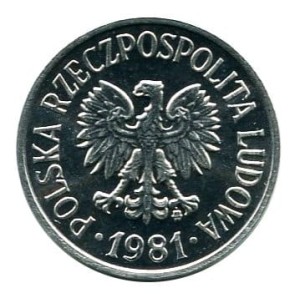20 groszy 1981 r.