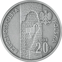 20 zł Pamięci Ofiar Getta w Łodzi