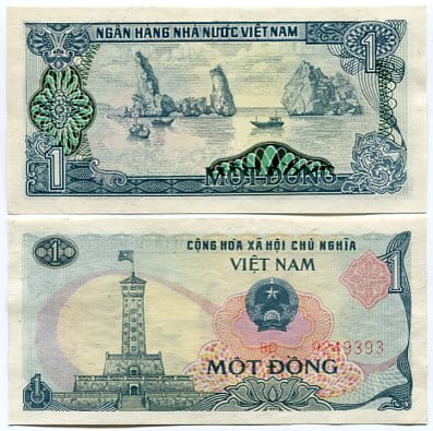 Wietnam 1 Dong 1985 r. UNC