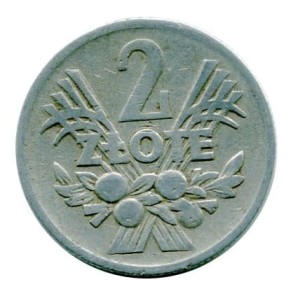 2 złote 1960 r. 