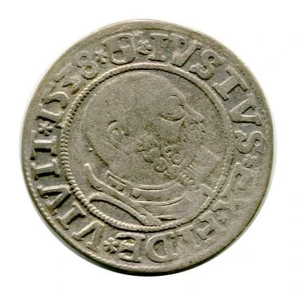 Prusy Grosz 1538 r. Albrecht Hohenzollern