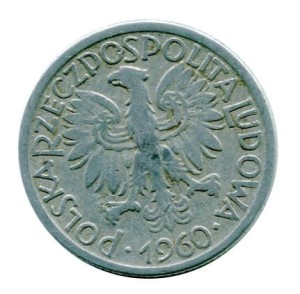 2 złote 1960 r. 