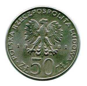 50 zł Władysław I Herman 1981 r.