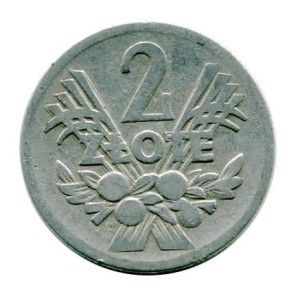 2 złote 1958 r.