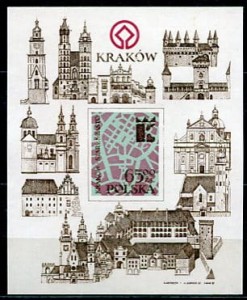 Znaczki 1982 r. Odnowa zabytków Krakowa