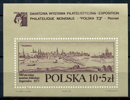 Znaczki 1973 r. Światowa wystawa Filatelistyczna Polska 73