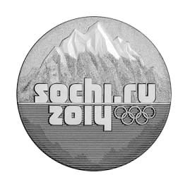Rosja 25 Rubli 2011 r. Sochi 2014