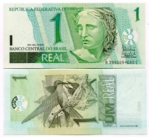 Brazylia 1 Real 2003 r. UNC