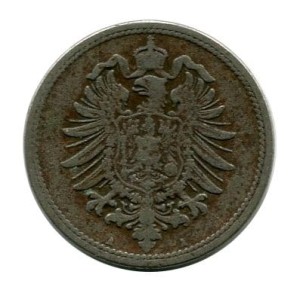 Niemcy 10 Pfennig 1876 r.