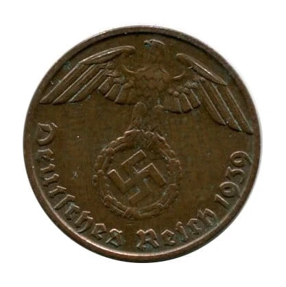 Niemcy 1 Pfennig 1939 r.