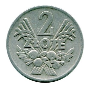 2 złote 1974 r.
