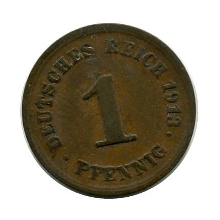 Niemcy 1 Pfennig 1913 r.
