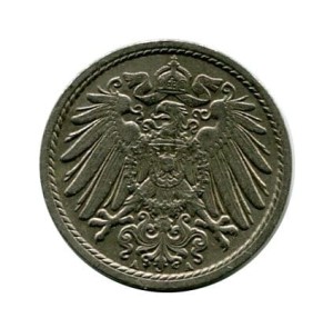 Niemcy 5 Pfennig 1913 r.