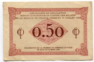 Francja 50 Centimes 1922 r.