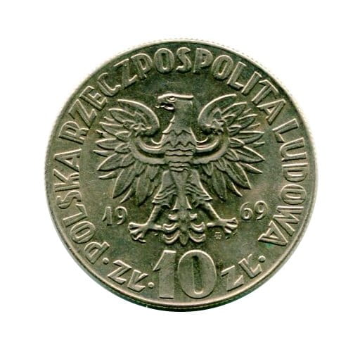 10 złotych Mikołaj Kopernik 1969 r.