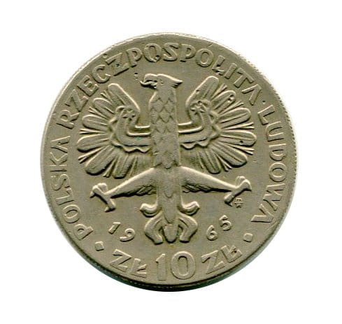 10 złotych Warszawska Nike 1965 r.