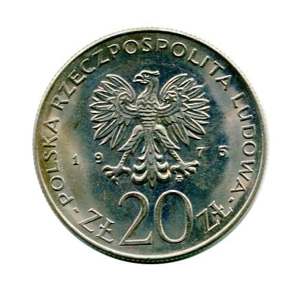 20 zł Międzynarodowy Rok Kobiet 1975 r.