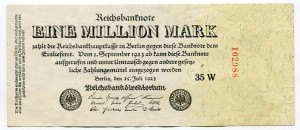 Niemcy 1 Million Mark 1923 r.