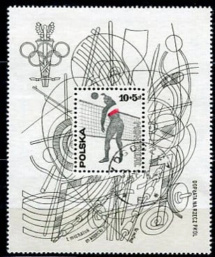 Znaczki 1976 r. XXI Igrzyska Olimpijskie w Montrealu
