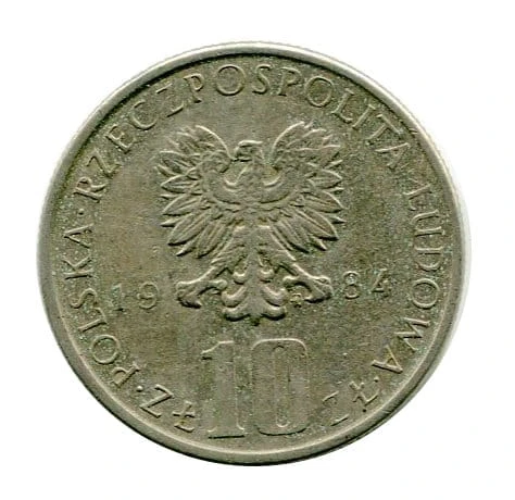 10 złotych Bolesław Prus 1984 r.