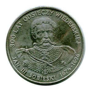 50 zł Jan III Sobieski 1983 r.