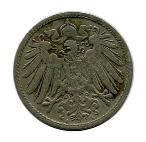 Niemcy 10 Pfennig 1900 r.