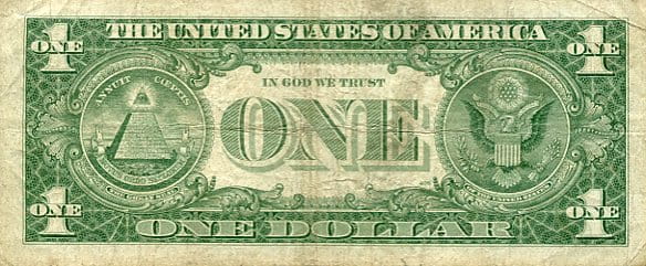 USA 1 Dolar 1957 r. Silver Certificate