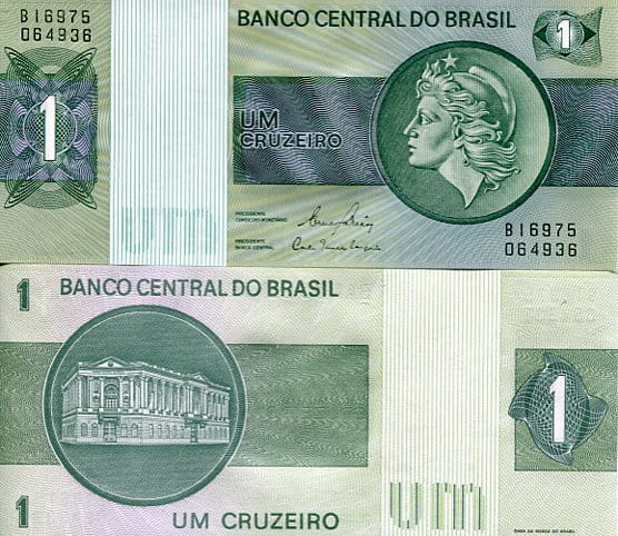 Brazylia 1 Cruzeiro 1980 r. UNC