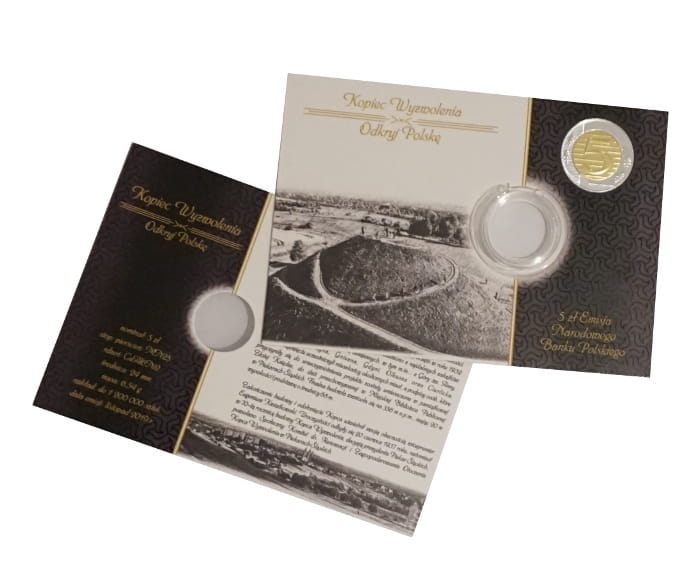 Blister na monetę 5 zł Odkryj Polskę – Kopiec Wyzwolenia
