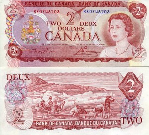 Kanada 2 Dolary 1974 r. UNC