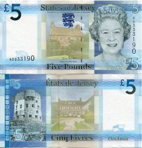 Jersey 5 Funtów 2010 r. UNC