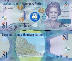 Kajmany 1 Dolar 2018 r. UNC