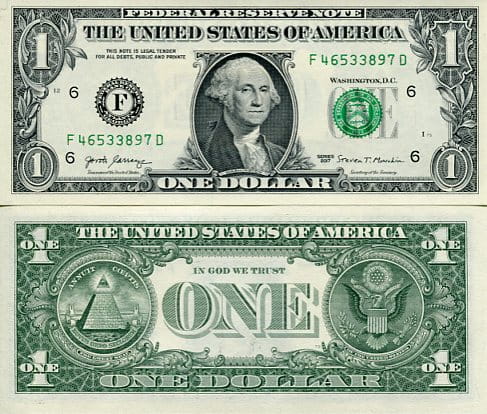 USA 1 Dolar 2017 r. Atlanta F UNC