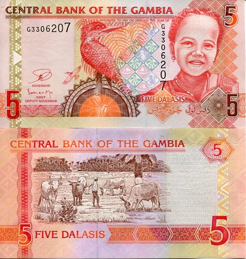 Gambia 5 Dalasis