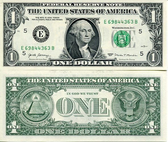 USA 1 Dolar 2017 r. Richmond E UNC