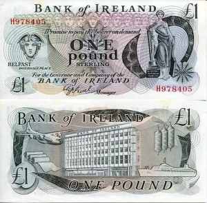 Irlandia Północna 1 Funt 1980 r. Sklep numizmatyczny Dukat Szczecin