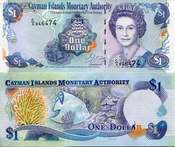 Kajmany 1 Dolar 2006 r. UNC