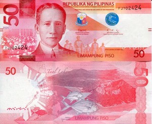 Filipiny 50 Piso 2020 r. UNC