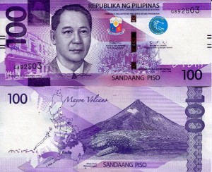 Filipiny 100 Piso 2020 r. UNC