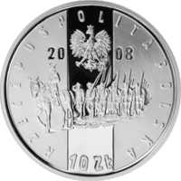 10 zł Ag 90. rocznica Powstania Wielkopolskiego