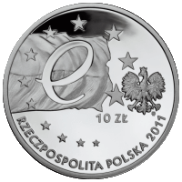 10 zł Ag Przewodnictwo Polski w Radzie UE