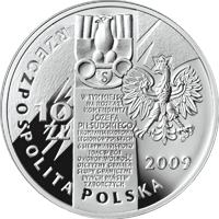 10 zł Ag 95. rocznica wymarszu Pierwszej Kompanii Kadrowej