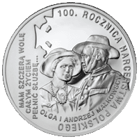 10 zł Ag 100. rocznica Harcerstwa Polskiego