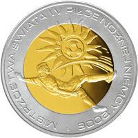 10 zł Ag Mistrzostwa Świata w Piłce Nożnej Niemcy 2006