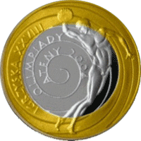 10 zł Ag Igrzyska XXVIII Olimpiady – Ateny 2004 Platerowana