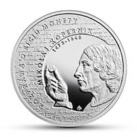 10 zł Ag Wielcy polscy ekonomiści – Mikołaj Kopernik 2017 r.
