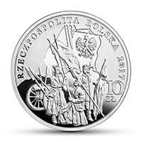 10 zł Ag 200. rocznica śmierci Tadeusza Kościuszki 2017 r.